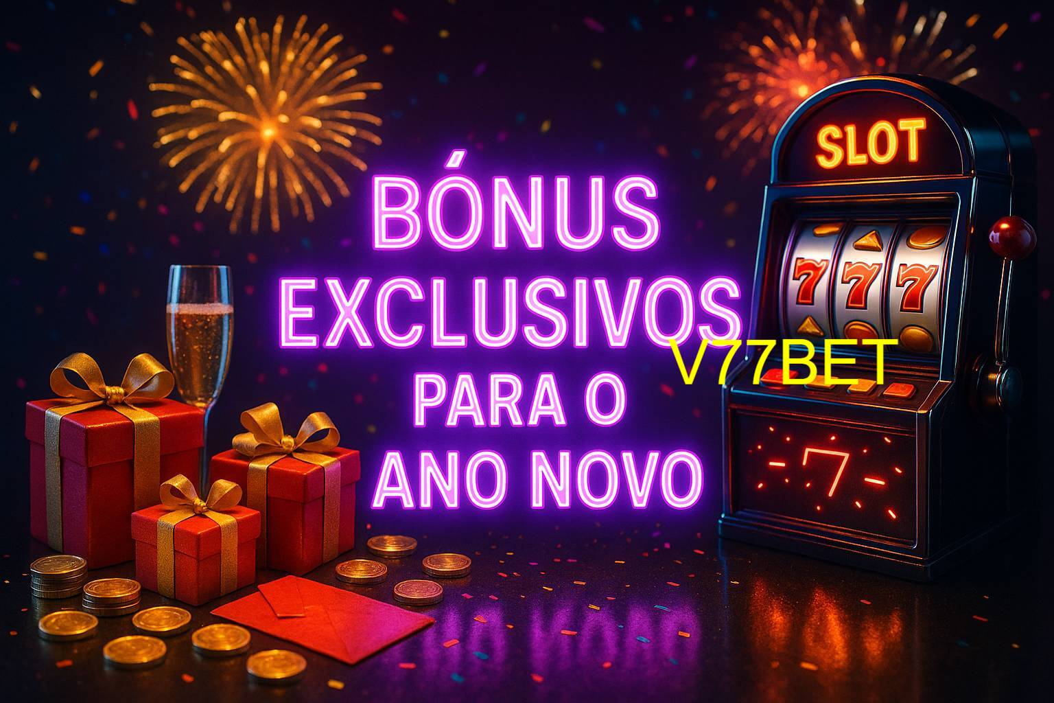 Promoções de Ano Novo no V77BET